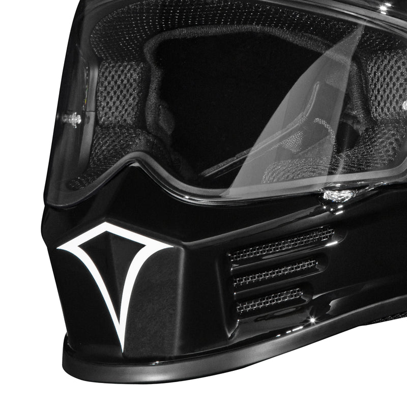 Simpson Motorcycle Speed Bandit Helmet - 12 O'Clock Black