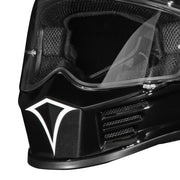 Simpson Speed Bandit helmet - 12 O'Clock Black side view