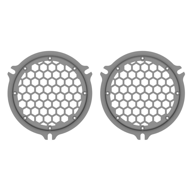 Advanblack HEX Speaker Grills Color Matched For 2014+ Electric Glide / Street Glide Inner Fairing