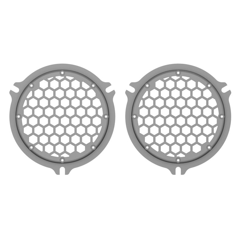 Advanblack HEX Speaker Grills Color Matched For 2014+ Electric Glide / Street Glide Inner Fairing