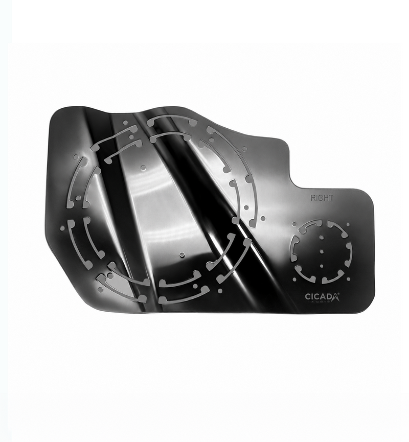 CICADA AUDIO H-D® 24HDRINGT DIRECT-FIT TEMPLATE KIT FOR 24HDRING10