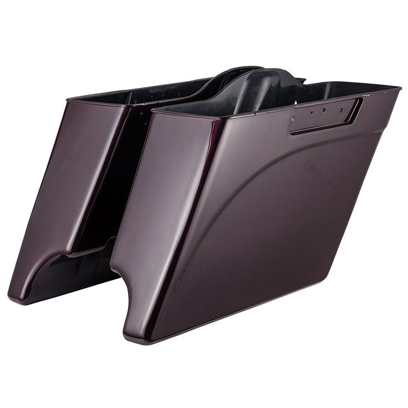 Advanblack Stretched Saddlebags Bottoms for '93-'13 Harley Davidson Touring