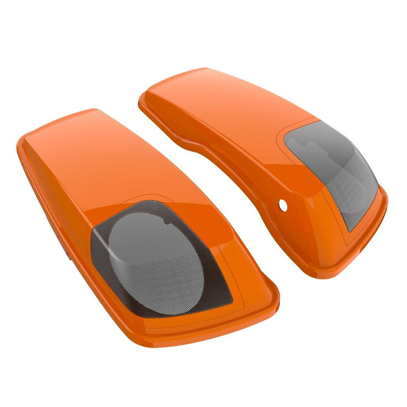 Advanblack Color Matched 5x7 Inch Speaker Lids for '14-'23 Harley Touring