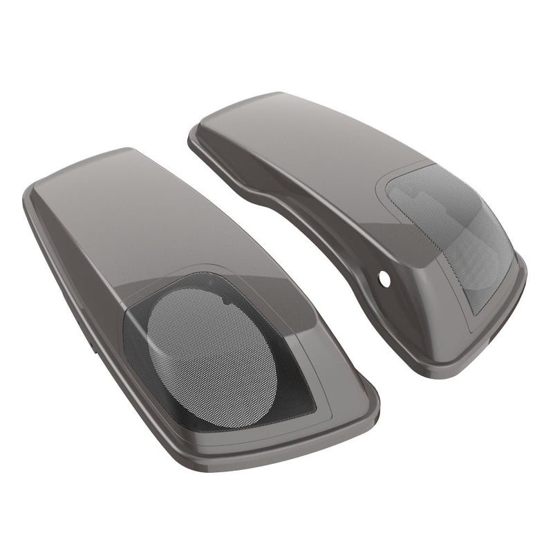 Advanblack Color Matched 5x7 Inch Speaker Lids for '14-'23 Harley Touring