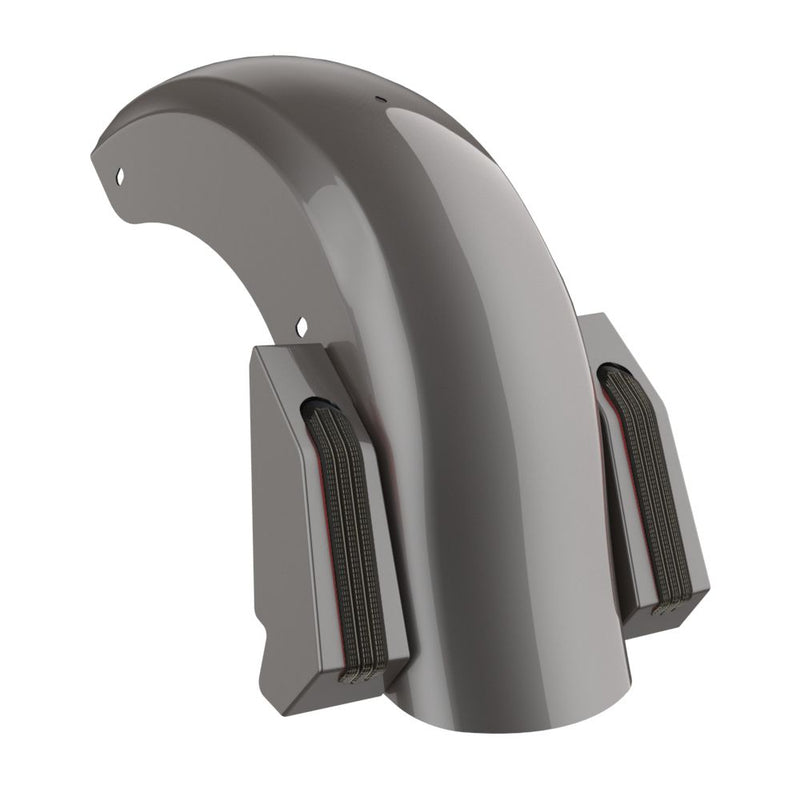 Advanblack Color Matched Holeshot 1.0 Chopped Rear Fender  for '09-'23 Harley Touring