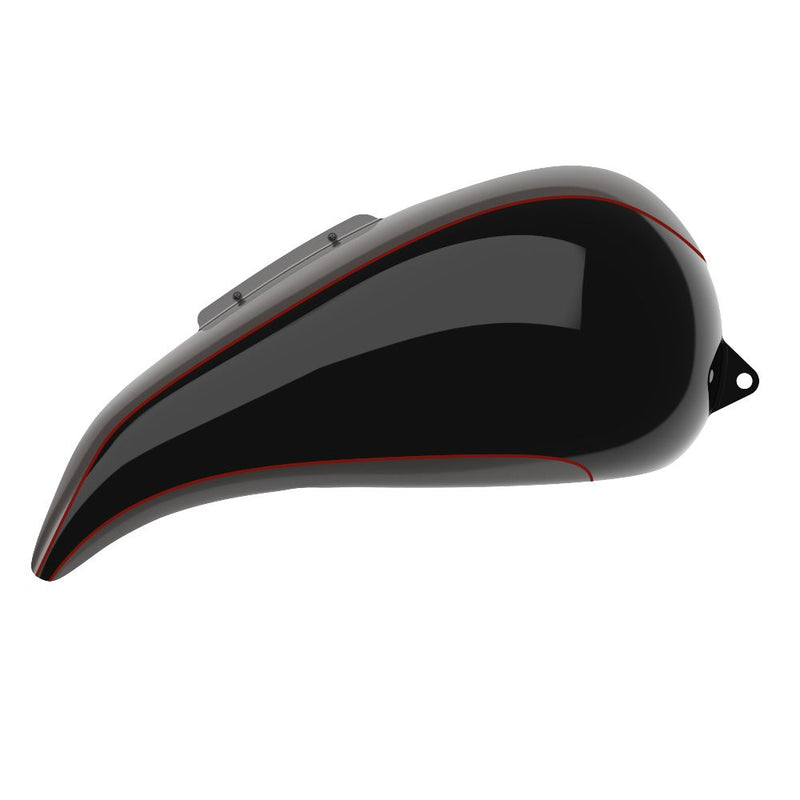 Advanblack Custom Two Tone Stretched Tank Cover for Harley '09-'23 Street Glide & Road Glide & Road King