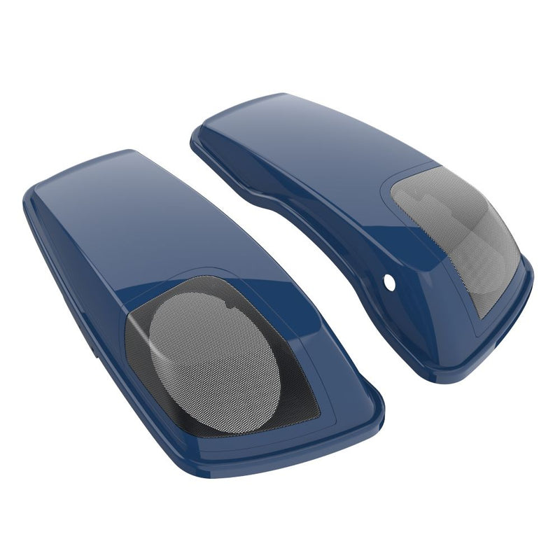 Advanblack Color Matched 5x7 Inch Speaker Lids for '14-'23 Harley Touring