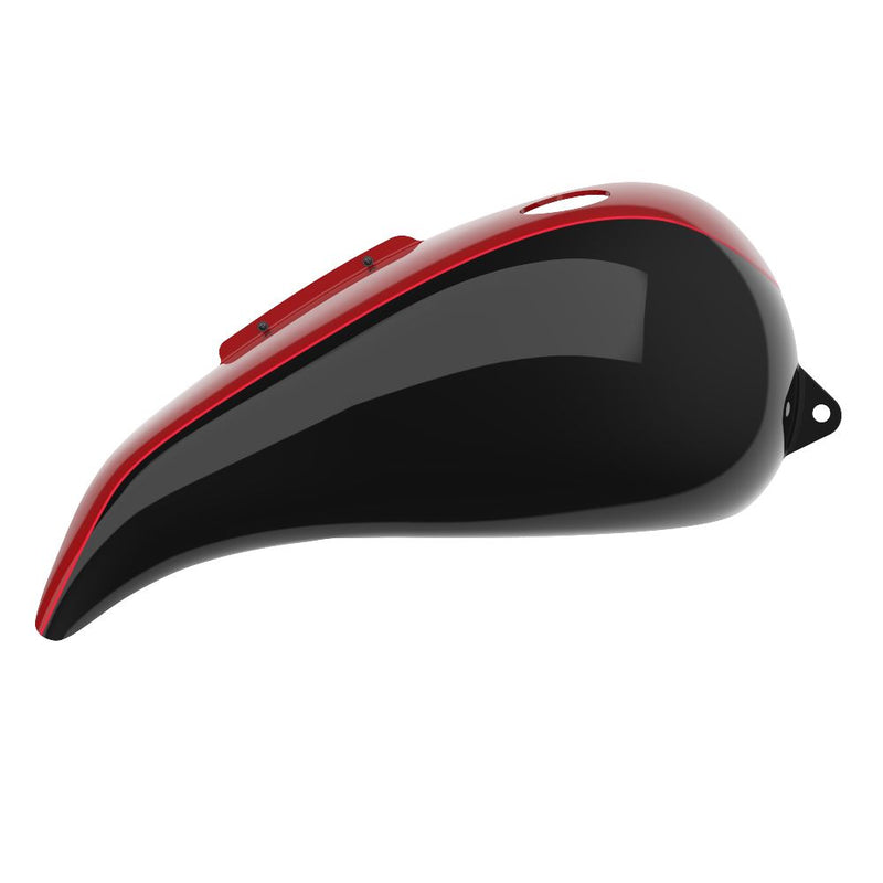 Advanblack Custom Two Tone Stretched Tank Cover for Harley '09-'23 Street Glide & Road Glide & Road King