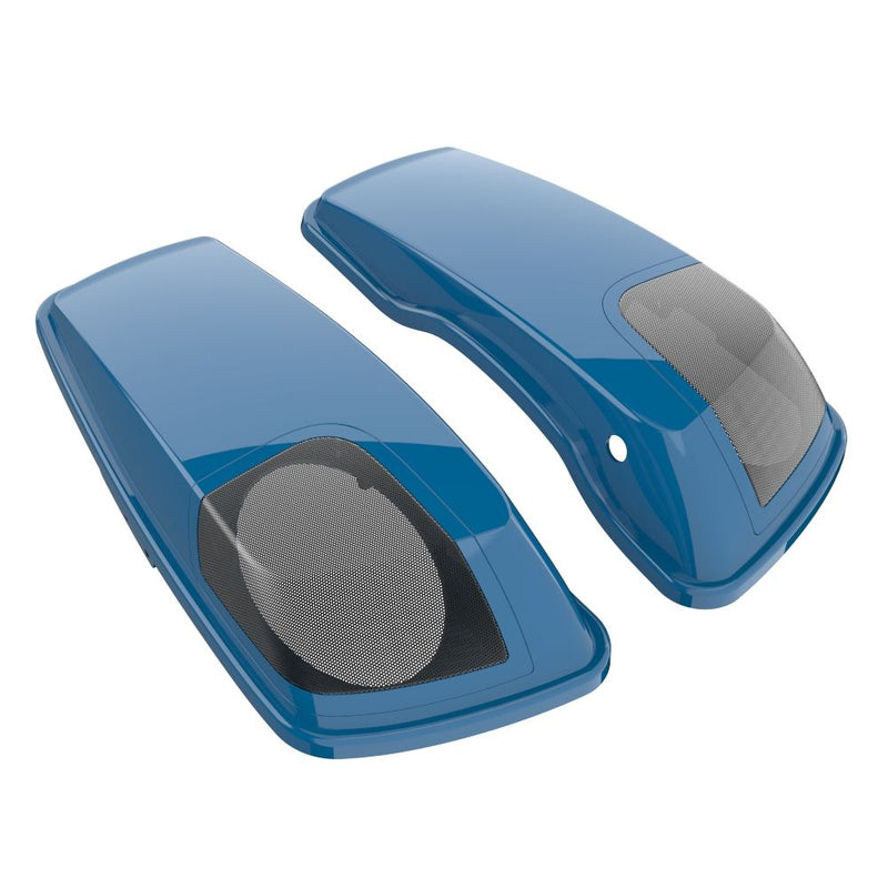 Advanblack Color Matched 5x7 Inch Speaker Lids for '14-'23 Harley Touring