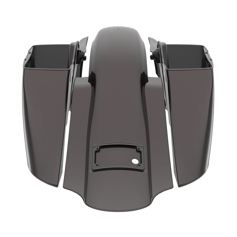 Advanblack Color Matched Bagger Boss Down and Out Bagger Kit For 2009-2023 Harley Touring