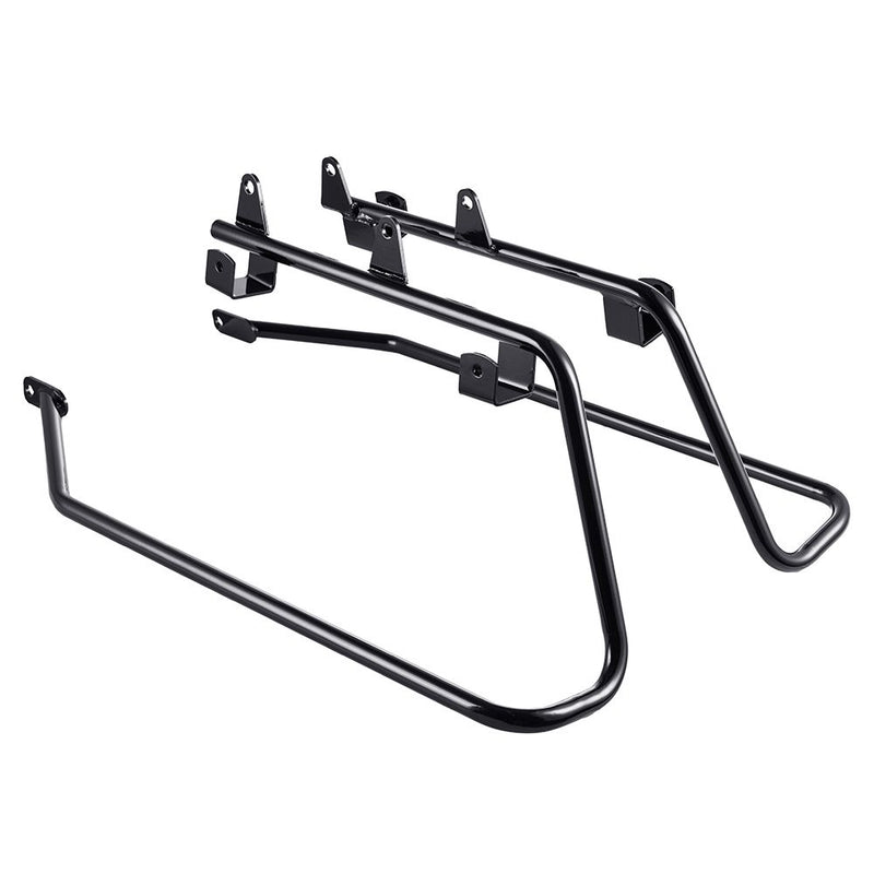 Advanblack BLACK HARD SADDLEBAGS CONVERSION BRACKETS FOR '18-'24 Harley Softail Heritage Classic