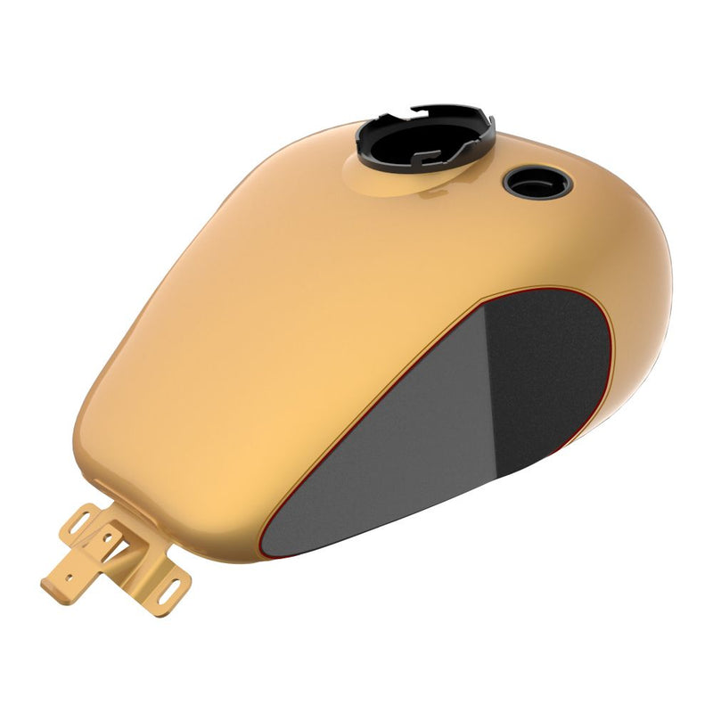Advanblack Custom Two Tone HOLESHOT Performance Bagger Gas Tank for '08-'23 Harley Tourings