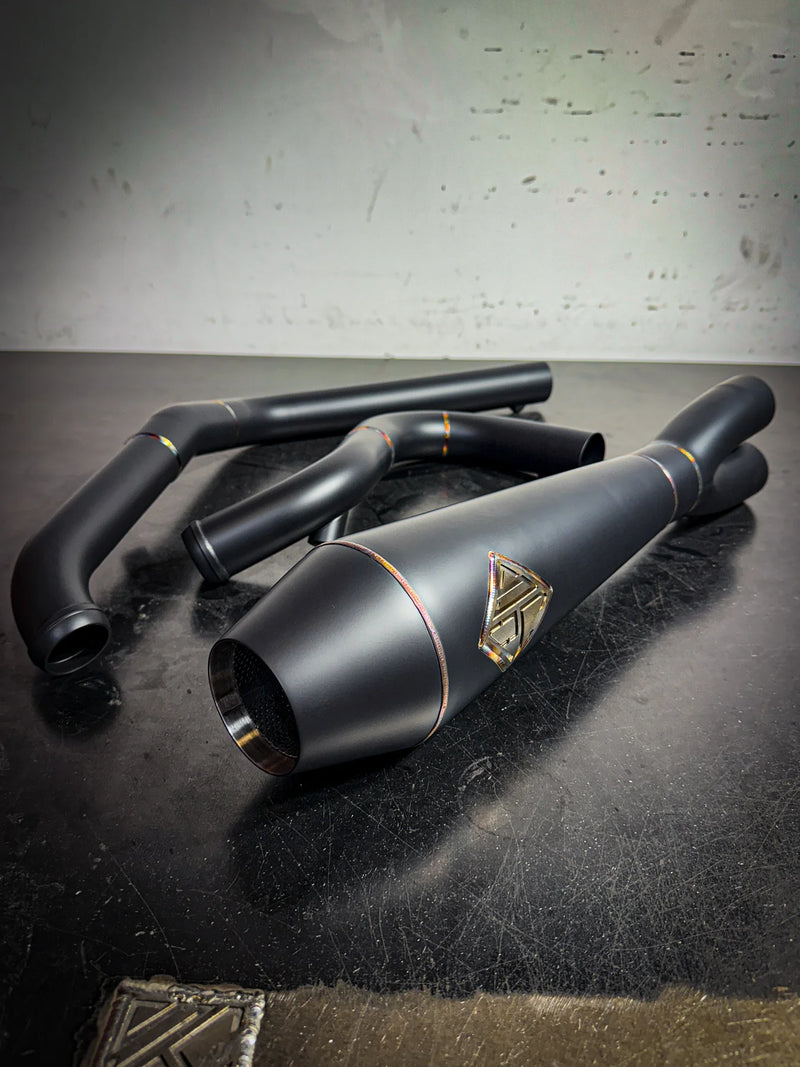 SP Concepts 2-1 Exhaust System - “WORKS EDITION” TURNPIKE - Twin Cam Touring '96-'16