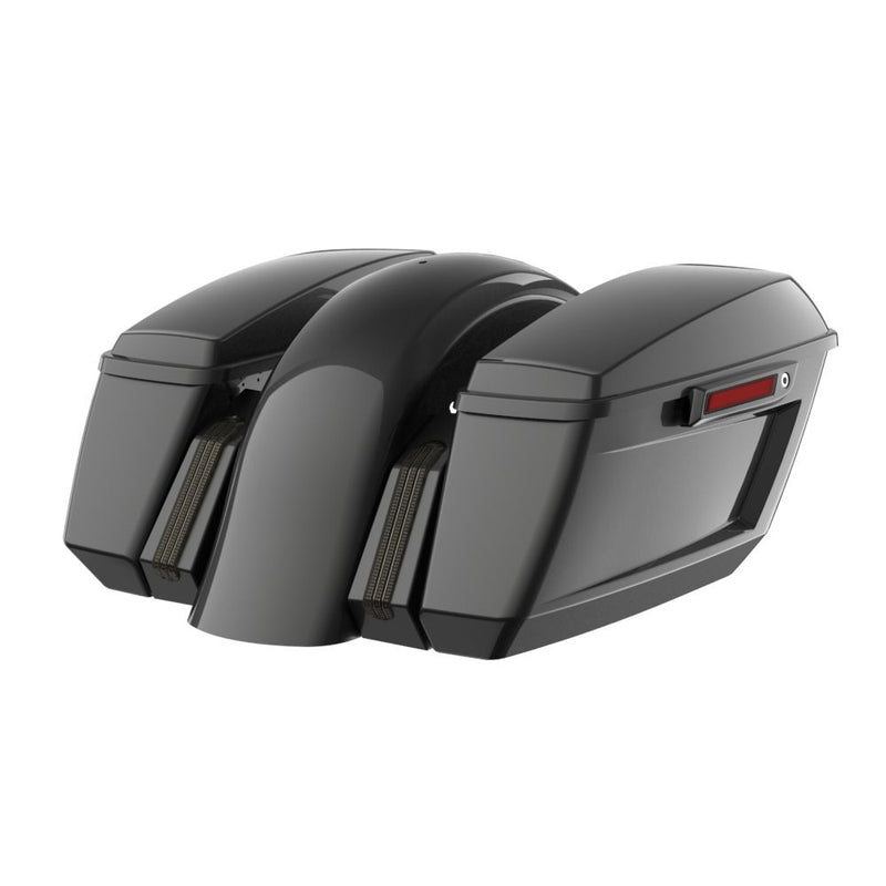 Advanblack Color Matched Holeshot 1.0 Chopped Bagger Kit for '09-'13 Harley Touring