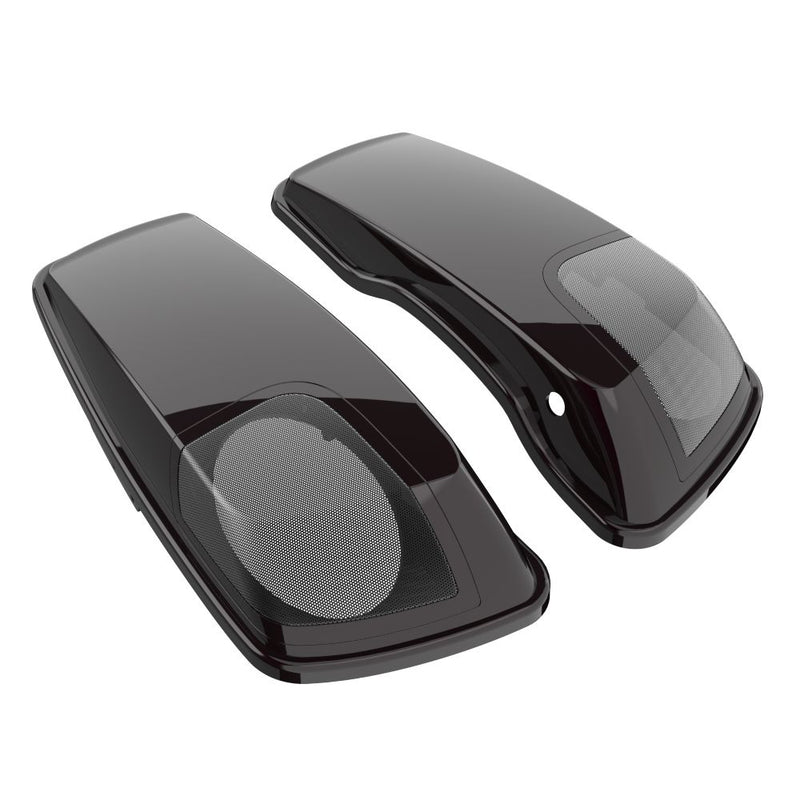 Advanblack Color Matched 5x7 Inch Speaker Lids for '14-'23 Harley Touring