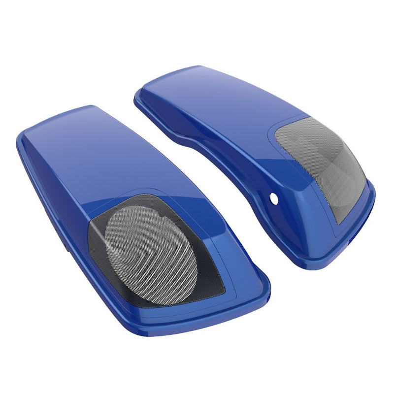 Advanblack Color Matched 5x7 Inch Speaker Lids for '14-'23 Harley Touring
