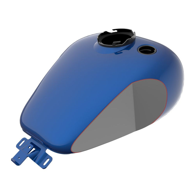 Advanblack Custom Two Tone HOLESHOT Performance Bagger Gas Tank for '08-'23 Harley Tourings