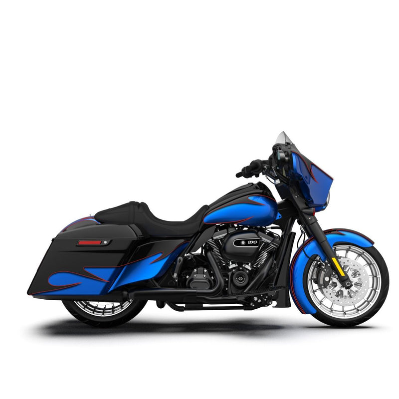 Advanblack Firestorm FULL BODY COLOR SWAP BUNDLE FOR HARLEY '14-'23 Harley Street Glide & Road Glide