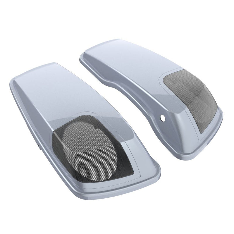 Advanblack Color Matched 5x7 Inch Speaker Lids for '14-'23 Harley Touring
