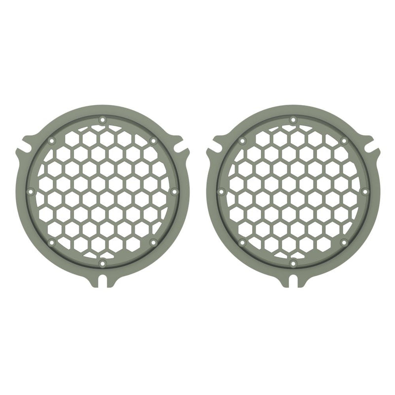 Advanblack HEX Speaker Grills Color Matched For 2014+ Electric Glide / Street Glide Inner Fairing