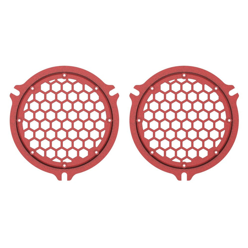 Advanblack HEX Speaker Grills Color Matched For 2014+ Electric Glide / Street Glide Inner Fairing