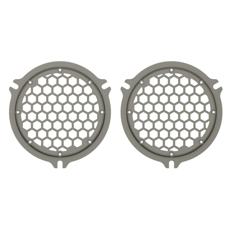 Advanblack HEX Speaker Grills Color Matched For 2014+ Electric Glide / Street Glide Inner Fairing