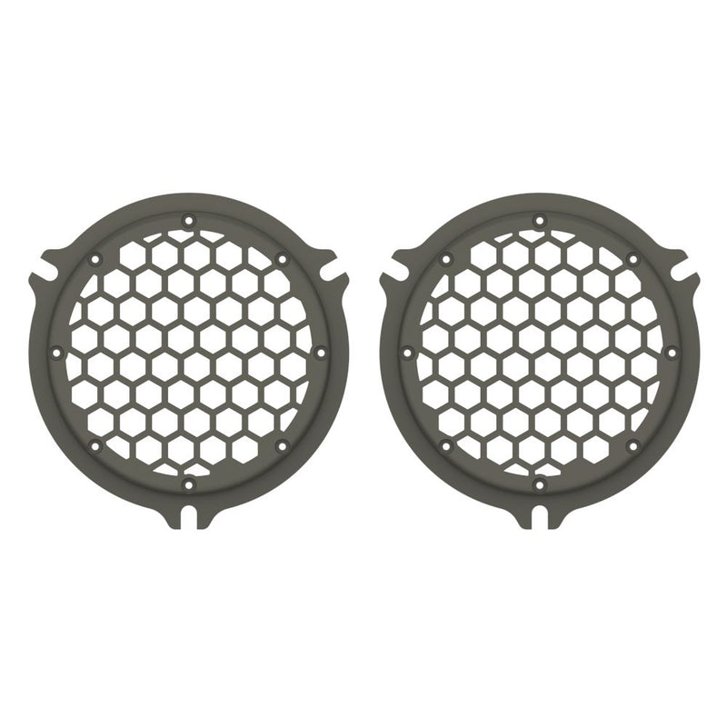 Advanblack HEX Speaker Grills Color Matched For 2014+ Electric Glide / Street Glide Inner Fairing