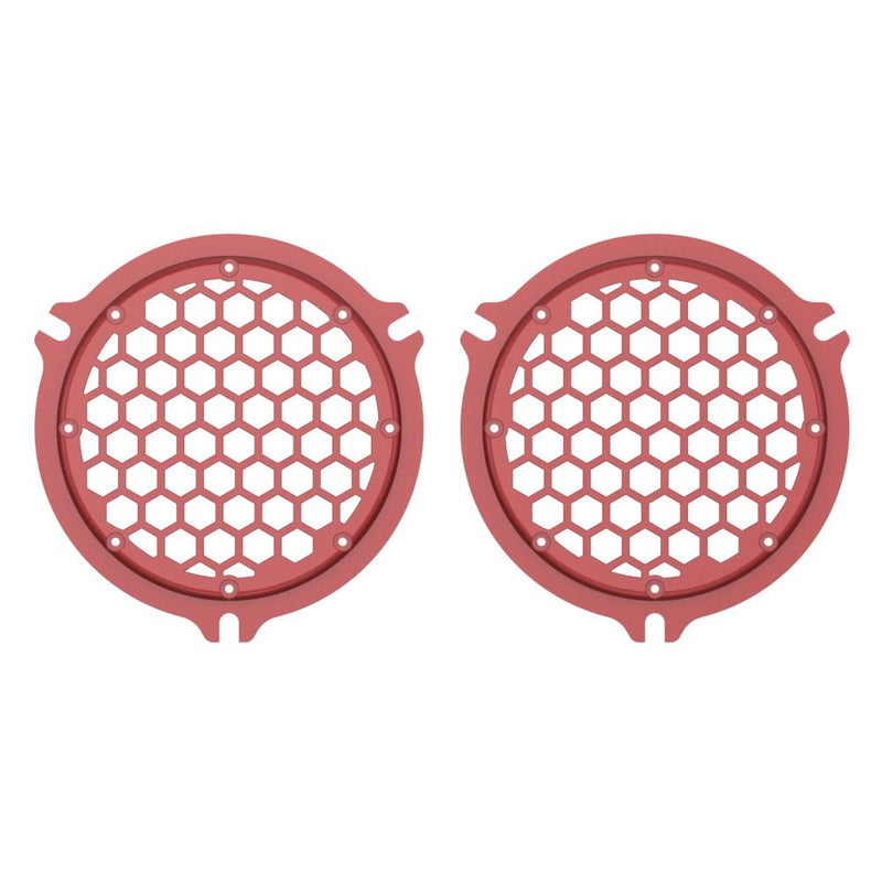 Advanblack HEX Speaker Grills Color Matched For 2014+ Electric Glide / Street Glide Inner Fairing