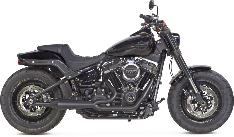 TBR Comp S 2in1 Exhaust Gen 2 Black - '18-'24 SOFTAIL