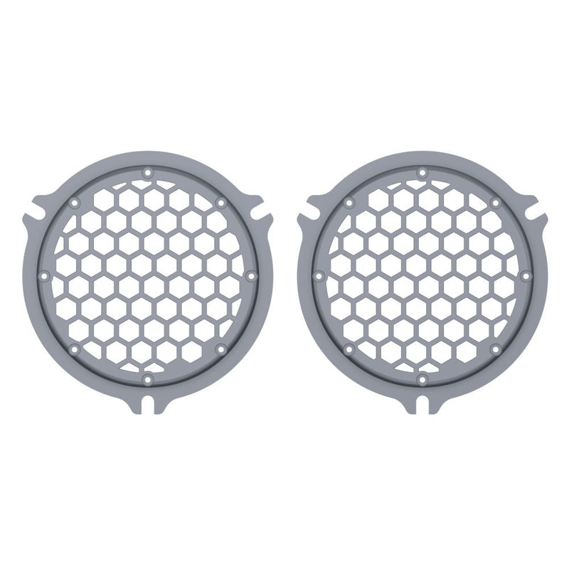 Advanblack HEX Speaker Grills Color Matched For 2014+ Electric Glide / Street Glide Inner Fairing
