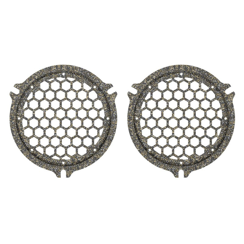 Advanblack HEX Speaker Grills Color Matched For 2014+ Electric Glide / Street Glide Inner Fairing