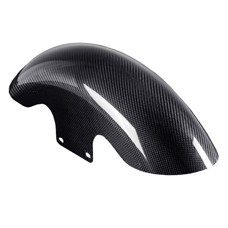 Advanblack Carbon Fiber 19inch Chopped Front Fender for '09Up Harley Touring