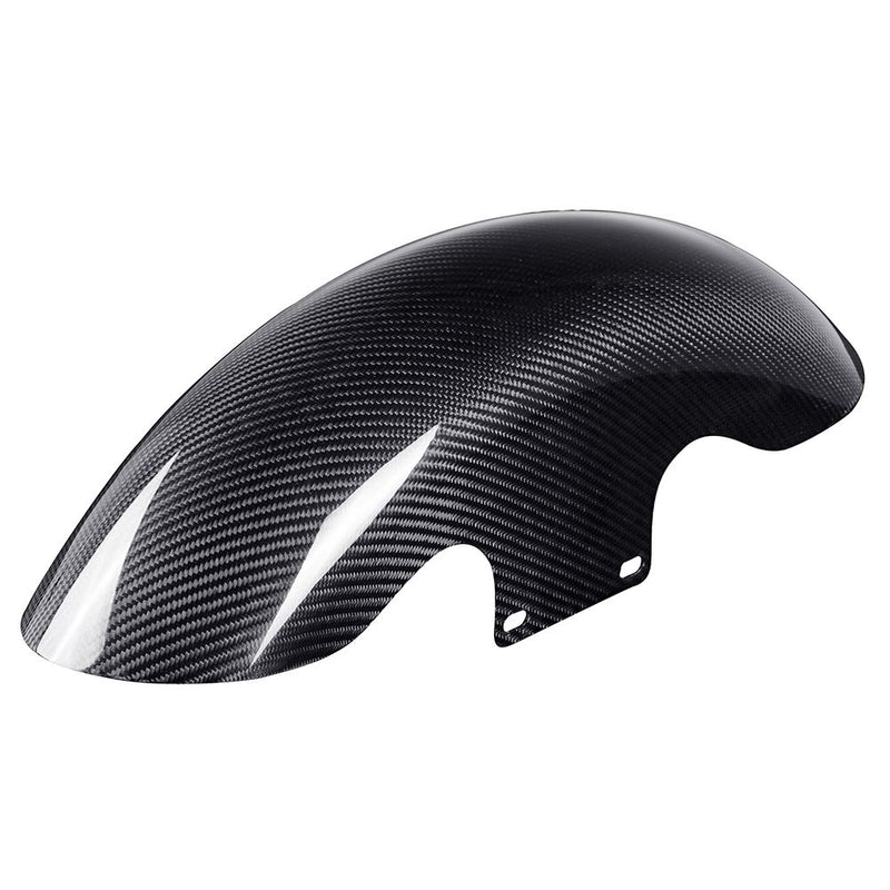 Advanblack Carbon Fiber 19inch Chopped Front Fender for '09Up Harley Touring