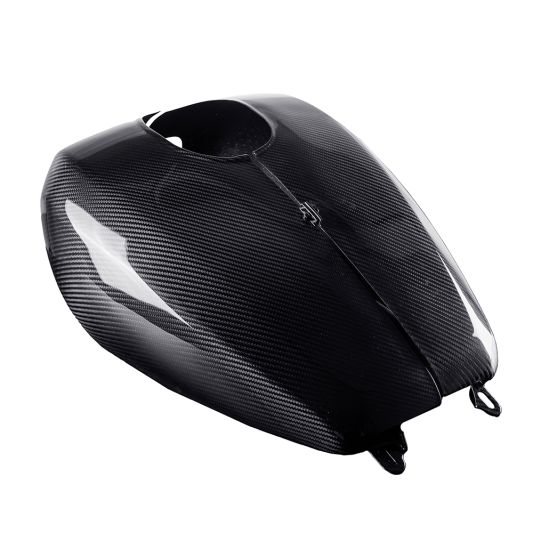 Advanblack  - Carbon Fiber Fuel Tank Shell Cover Fits '23.5 + Harley Touring Models