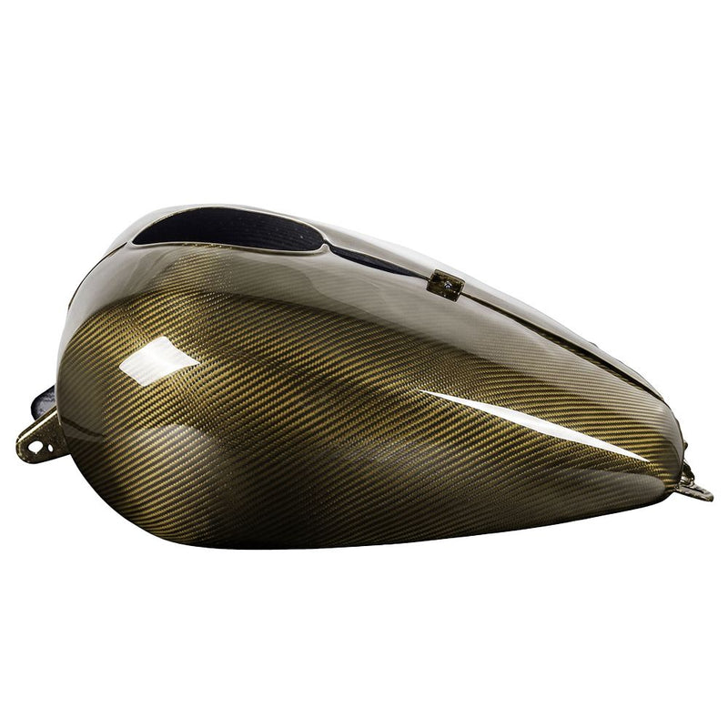 Advanblack Carbon Fiber Fuel Tank Shell Cover for Harley '24-Up Touring & '23.5-Up CVO Models