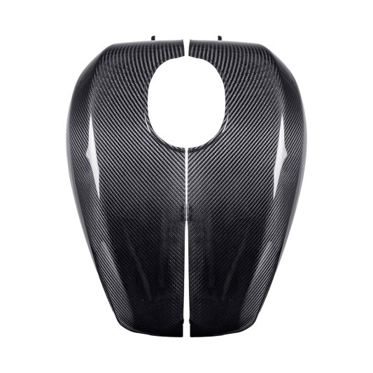 Advanblack  - Carbon Fiber Fuel Tank Shell Cover Fits '23.5 + Harley Touring Models