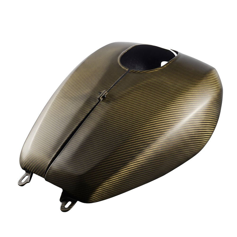 Advanblack Carbon Fiber Fuel Tank Shell Cover for Harley '24-Up Touring & '23.5-Up CVO Models