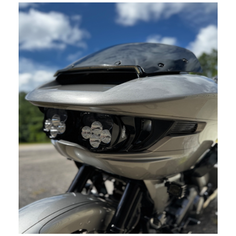CUSTOM DYNAMICS Shark Demon® 2 Dual Headlight Kit with Speed Plates - Road Gide '23-'25