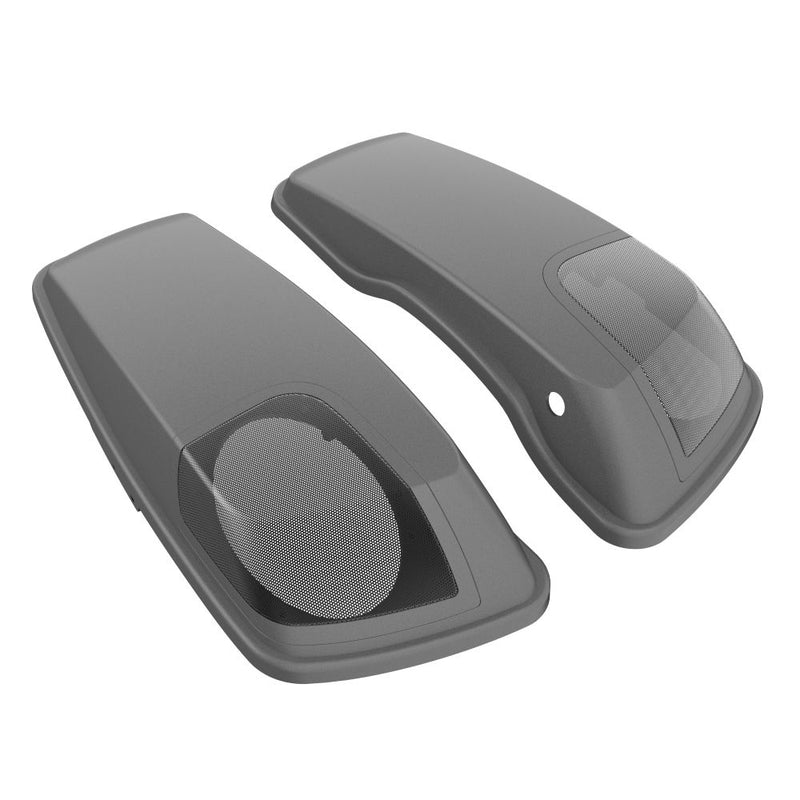 Advanblack Color Matched 5x7 Inch Speaker Lids for '14-'23 Harley Touring