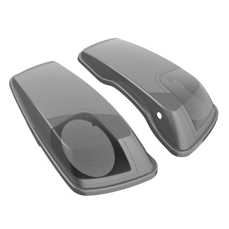 Advanblack Color Matched 5x7 Inch Speaker Lids for '14-'23 Harley Touring