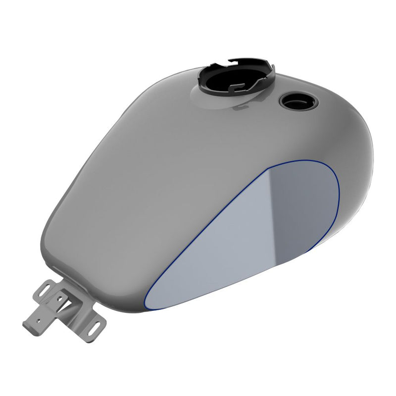 Advanblack Custom Two Tone HOLESHOT Performance Bagger Gas Tank for '08-'23 Harley Tourings