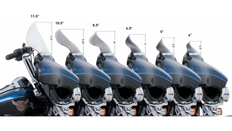 KLOCK WERKS Flare* Windshield Flare™ Windshield for H-D 1996-2013 STREETGLIDE