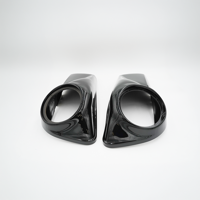 CICADA AUDIO - 14CHDLID8 - 2014-2023 H-D® 8-INCH SADDLEBAG LID KIT - VIVID BLACK