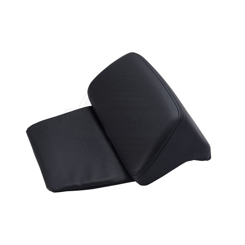 Advanblack Chopped Rear Tour Trunk Pack Cushion Razor Backrest Pillow Pad For 2014+ Harley Rear Tour Trunk Pack