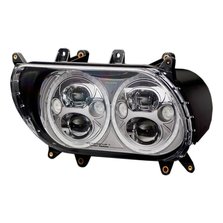 CUSTOM DYNAMICS TruBeam Led Headlight w/ Auxiliary Turn Signals For RoadGlide 2015-2024