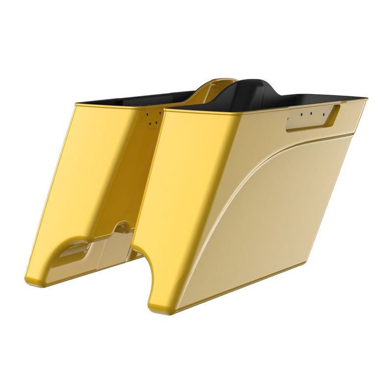 Advanblack Stretched Saddlebags Bottoms for '93-'13 Harley Davidson Touring