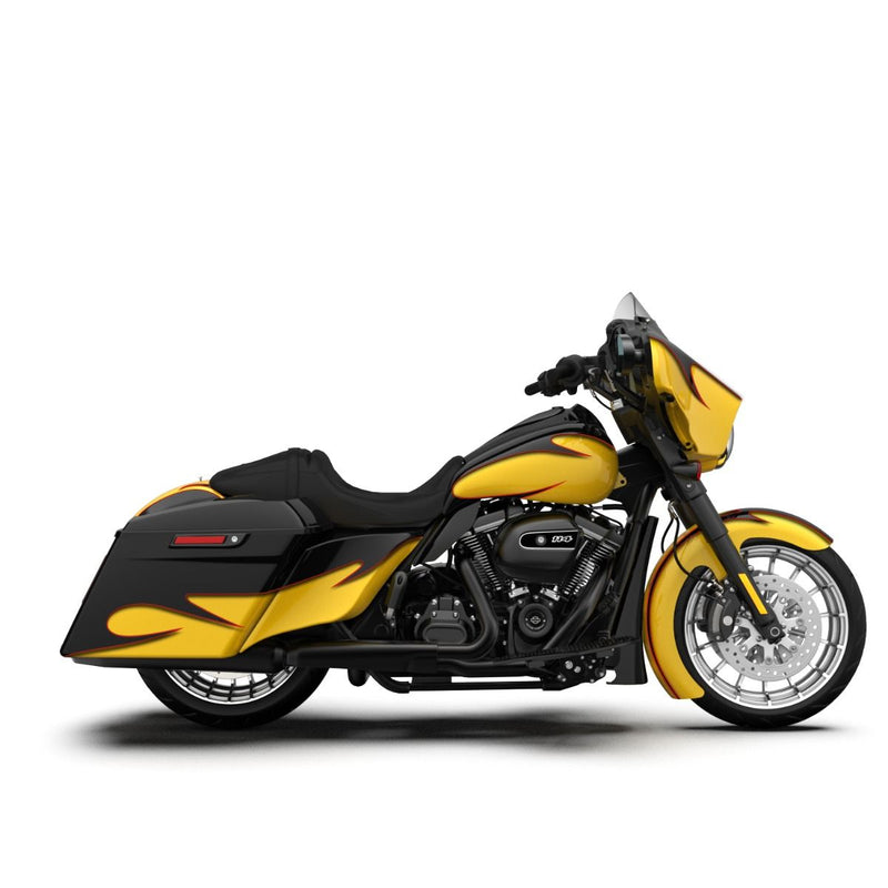 Advanblack Firestorm FULL BODY COLOR SWAP BUNDLE FOR HARLEY '14-'23 Harley Street Glide & Road Glide