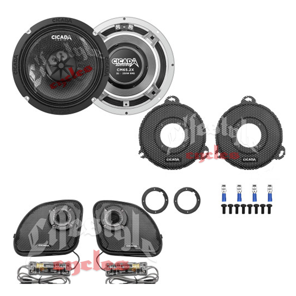 CICADA AUDIO - 250W RMS - 14CXK65 - 6.5-INCH MID-BASS COMPONENT