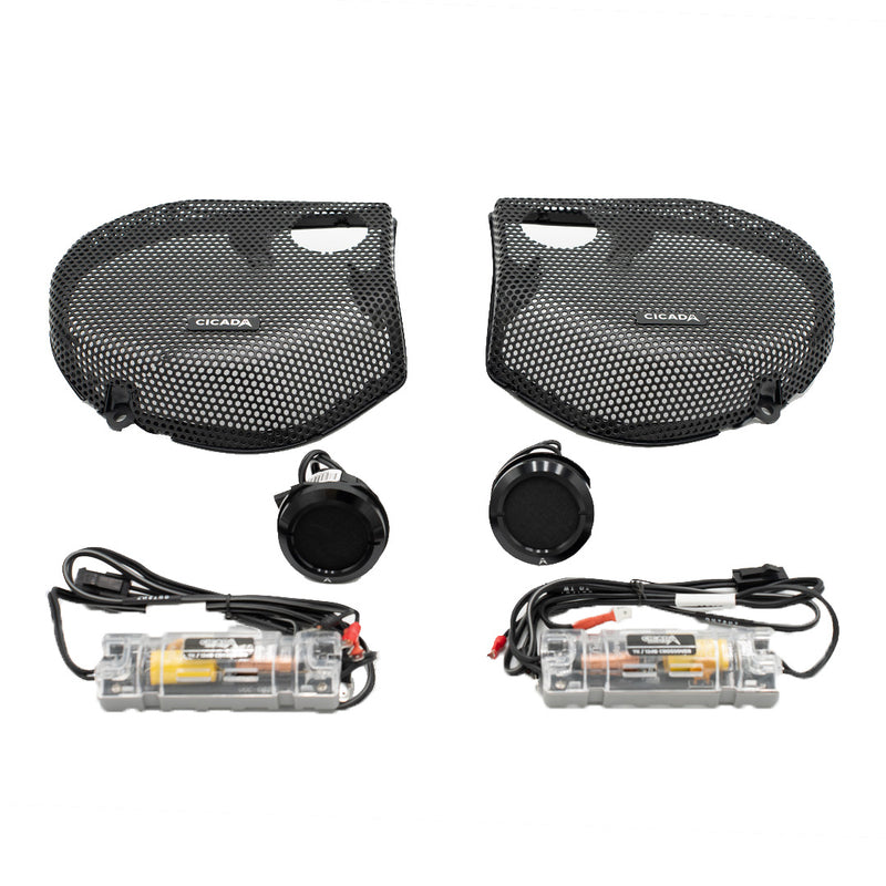 cicada audio 24cxk65 sg 24 up sg component 6.5 inch kit w/ rr05t tweeters
