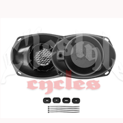 cicada audio chd69hd 6 9 inch coax horn saddlebag abs plastic dividers awm